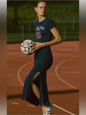 NWT Daily Practice Ready Set Go Fitted Midi Dress